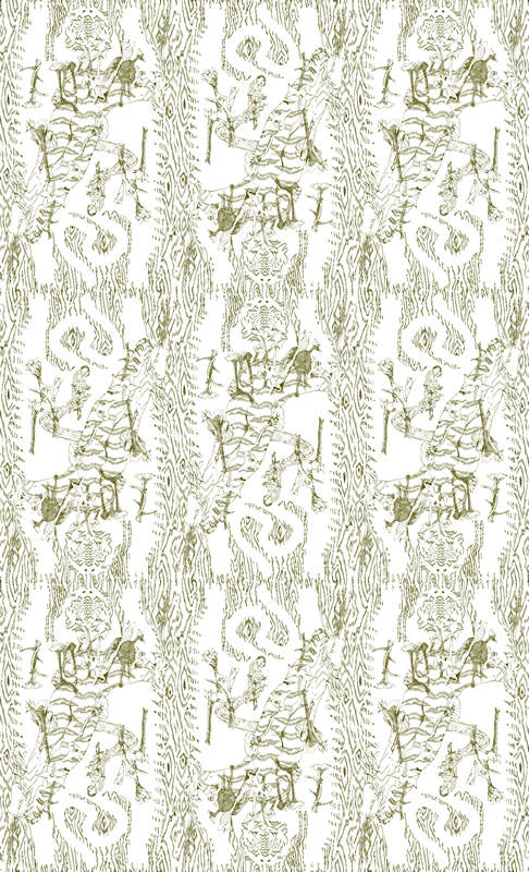 Tiger lily:pattern deta